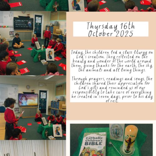 God's Creation - Class led Liturgy